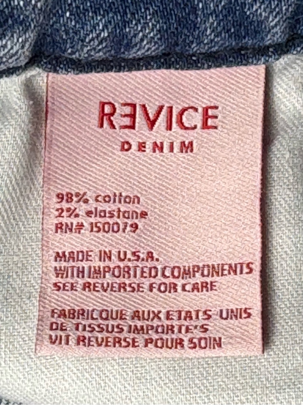 NWT Revice Dream Fit Sweet Monday Wash Distressed Jeans 29 (*Read) - Picture 13 of 16